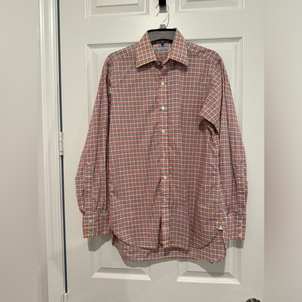 Turnbull & Asser Made in England Men’s Long Sleeved Shirt Size 15 1/2-39cm
